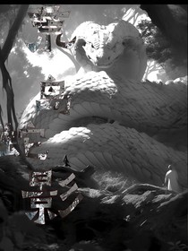 荒岛蛇影